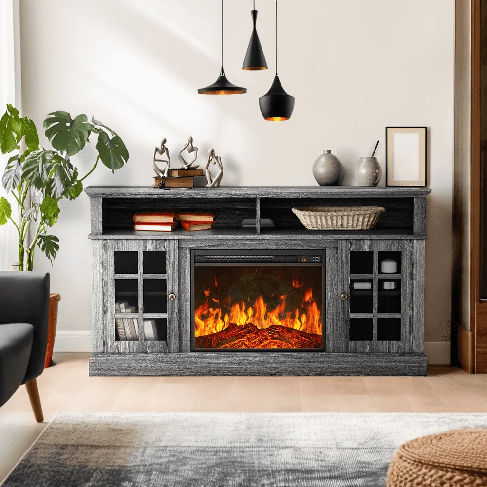 Electric-Fireplace-TV-Stand-for (1)